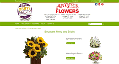 Desktop Screenshot of angiesflowersofelpaso.com